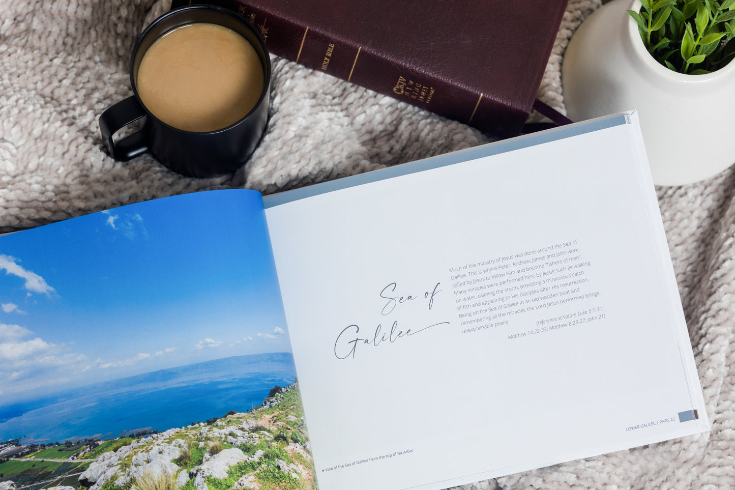"The Land of Promise" Hardcover Book